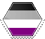asexual flag stamp