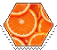 orange slices stamp