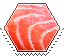 salmon meat texture stamp